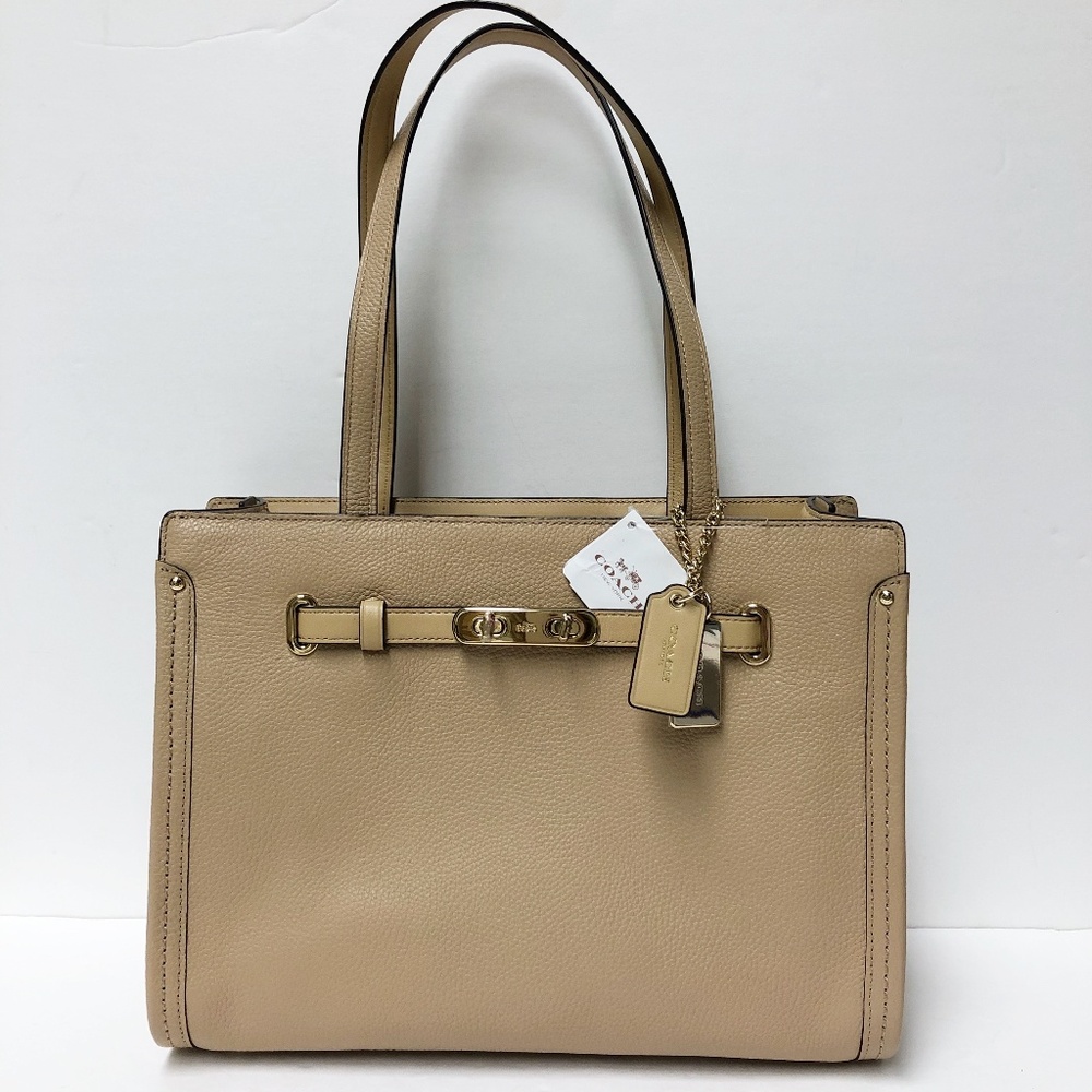 COACH 34915 SMALL SWAGGER TOTE SATCHEL NWT $350